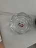 宫薰 烟灰缸创意透明水晶家用办公室茶几装饰摆件 几何烟灰12cm 实拍图