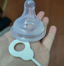 爱得利（evorie）奶嘴 宽口径实感 婴儿奶嘴 (L十字孔)6个月以上 单只装 实拍图