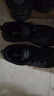 特步男鞋跑步鞋新款秋季厚底旅游透气轻便皮网面休闲运动鞋慢跑鞋子男 黑色 43 实拍图