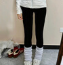 SIINSIIN【杨幂同款】鲨鱼裤女外穿秋冬显瘦打底裤高腰收腹加绒瑜伽裤子 【高暖款】显瘦黑 （-5°C-8°C） M （95-105斤） 实拍图