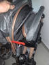奔昂 婴儿推车可坐可躺轻便避震宝宝折叠婴儿车双向BB童车手推车 升级深灰+一键单手收+可坐躺+可双向推行+四轮高配 实拍图