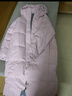 雅鹿羽绒服女冬季2025新款男女情侣长款宽松过膝加厚防寒抗冻中性外套 粉色 M (160) 【推荐110-125斤】 实拍图
