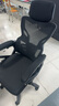 朗域轩品人体工学电竞椅人工力学座椅久坐护腰宿舍游戏电脑椅子可躺写字椅 【升级四向腰托】骁骑黑丨乳胶-3级气杆-脚踏 120-155度(含) 联动扶手 四向腰托 实拍图