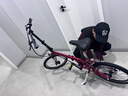 大行（DAHON）折叠自行车20寸8速男女折叠车P8青春版KAC081 消光红 实拍图