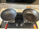 九阳（Joyoung）钛铁不粘炒锅 无涂层炒菜锅铁锅轻量燃气灶30cm 实拍图