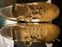 adidas「T头鞋」VL COURT复古休闲板鞋德训鞋男女阿迪达斯轻运动 岩层青铜色/乳白色/黄色   40 实拍图