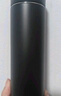 得力（deli） 保温杯 316L不锈钢真空水杯 便携大容量子弹头咖啡杯 500ml白色 实拍图