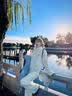 趣米乐韩版白色波点潮流棉服女秋冬季新款加厚羽绒面包服保暖棉袄子外套 白色 M 实拍图