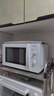 美的（Midea）快捷微波炉 家用小型 360°转盘加热 旋钮操控 易洁内胆（M1-L213B） 实拍图