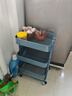 宜家（IKEA）拉斯克家居小推车三层置物架移动茶水桌客厅咖啡桌厨房储物收纳架 【升级款】白色小号 28*38*61cm 实拍图