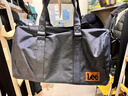 Lee旅行包女大容量短途旅游出差行李包男运动健身游泳包 牛仔蓝大号 实拍图