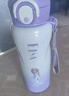Angelamiao儿童保温杯316不锈钢女小学生便携直饮壶喝水杯子480ml艾莎公主 实拍图