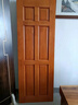老式实木杉木原木门仿古门窗套装门房间卧室厨房卫生间折叠推拉门 8802款标门200*80CM不含门套 实拍图