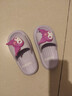 猪爸爸儿童拖鞋女童夏季2025新款室内防滑6-12岁三丽鸥宝宝亲子拖鞋紫19 实拍图