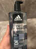 阿迪达斯 （adidas）男士沐浴露洗发水洗面奶三效合一 游泳去氯保湿 冰点热情套装1.2L 实拍图