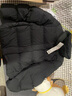 优衣库女装羽绒茄克/柔软面料外套夹克25秋冬新款479212 09 黑色 M 实拍图