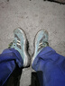 强人劳保鞋男钢包头钢底安全鞋LA认证防砸防穿刺工作鞋 LG-161 蓝 45 实拍图
