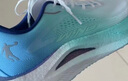 乔丹QIAODAN强风2运动鞋男跑步鞋马拉松专业竞训韧弹回馈中考体测跑鞋 智能绿/海盐蓝 -春意 44.5 实拍图