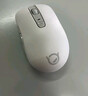 联想（Lenovo）小新蓝牙鼠标M1 商务办公 轻音无线鼠标 适用小新拯救者 笔记本平板通用 雾白（仅蓝牙连接） 实拍图