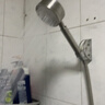 JOCBO【德国】304不锈钢增压花洒通用接口高压单头花洒头手持淋浴花洒 不锈钢花洒+1.5米防爆管 实拍图