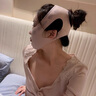 DIKTT德国v脸神器面罩提拉紧致睡觉绷带女瘦脸睡眠美容仪瘦脖子双下巴家用脸部下垂提拉神器法令纹提升 【4.0加强款】黑色法令纹面罩 自由调节 实拍图