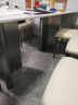 繁简先生轻奢大理石餐桌天然超晶石高端餐桌椅子全套小户型奢石方桌吃饭桌 水墨玉桌面-黑钛镜面框架【大蝴蝶椅】 1.8米 一桌六椅 实拍图