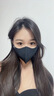 佳睦保暖口罩防风防寒女高颜值秋冬骑行滑雪3d立体透气不起雾可水洗黑 实拍图