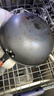 炊大皇炒锅铁锅健康0无涂层蜂窝纹32cm家用炒菜锅玄铁XT32CGH 实拍图