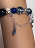 自由说周深演唱会应援色串珠鱼尾吊坠手链2026新款小众设计周边礼物饰品 周深应援色串珠鱼尾手链 实拍图