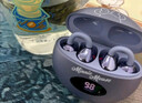 迪士尼（DISNEY）【超级顶配新款】无线蓝牙耳机骨传导概念夹耳式开放不入耳运动降噪音乐游戏耳机JJ-16紫色米妮 实拍图