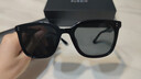 帕森（PARZIN）太阳镜男 范丞丞款情侣黑超D型框眼镜 防晒开车驾驶墨镜女 PZ7817 实拍图