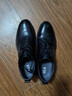 海澜之家HLA皮鞋男士商务休闲系带德比正装鞋子男H135/H171 黑色40 实拍图