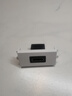 绿联HDMI86面板单口插座 免焊接86型模块 高清电视视频组合模块工程装修布线接头 直头 20317 实拍图