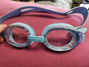 SWANS儿童日本进口泳镜男高清防水防雾女童大框游泳眼镜游泳装备湖水蓝 实拍图