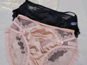 棉舒然蕾丝内裤女士四季纯棉裆7A抗菌2025新款性感网纱镂空无痕三角裤头 实拍图
