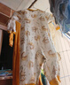 贝肽斯宝宝连体衣夹棉衣服冬季新款加厚保暖男女童哈衣爬服婴儿外出棉服 金丝猴 40g夹棉 (单件装) 90cm 实拍图