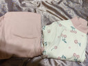 猫人女童内衣套装纯棉儿童秋衣秋裤大童中高领打底内衣 樱桃小花 150 实拍图