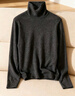 优衣库女装HEATTECH摇粒绒两翻领套头衫/长袖479608 09 黑色 XS /150/76A 实拍图