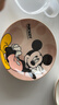 迪士尼8英寸深盘子可爱卡通陶瓷釉下彩耐高温盛儿童少女好看菜盘 乐悠8寸盘-米奇 无规格 实拍图