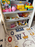 哈比树 儿童玩具收纳架书架二合一宝宝置物架子绘本多层整理箱盒储物柜 实拍图
