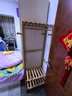 家逸实木衣帽架落地衣架卧室挂衣架办公挂衣服架子简易置物架晾衣架 实拍图