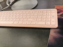 B.O.W航世（BOW）HW256 无线键盘鼠标套装 办公键鼠套装 超薄便携 防泼溅 电脑键盘 笔记本键盘 粉色 实拍图
