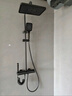 JOMOW淋浴花洒套装增压家用浴室恒温花洒智能数显沐浴淋浴全套钢琴按键 X7枪灰色【恒温防烫】增压数显 实拍图
