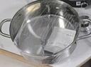 苏泊尔supor 时尚304不锈钢复底火锅30CM 电磁炉通用 ET30BS01 实拍图