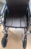 鱼跃(yuwell)轮椅车H051折叠老人轻便旅行手推车钢管免充气胎代步车 实拍图