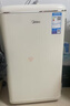 美的（Midea）96升单门一级低音复古白色小冰箱单温冷藏租房家用宿舍办公室可放美妆BC-96MR补贴钜惠20% 实拍图