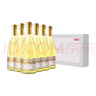 京东京造每日小酒半甜白葡萄酒187ml*6礼盒装 送礼 红酒 实拍图