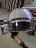雅迪（yadea）冬季防寒保暖头盔3c认证新国标A类摩登光芒电动车摩托车自行车助力车通用——佛手金 实拍图