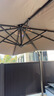 紫叶户外遮阳伞庭院伞室外花园大太阳伞别墅露台户外伞摆摊商用罗马伞 卡其色 经典款2.5米方【配370斤水箱】 实拍图