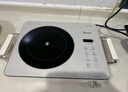 美的（Midea）电陶炉煮茶电磁炉家用新型电磁灶 2200W大功率智能双环做饭炒菜用火锅电池炉围炉煮茶炉MC-HW22E05 实拍图